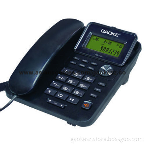 Perfect Workmanship and Structure Caller ID Phone, Local Code Setting, Alarm Function